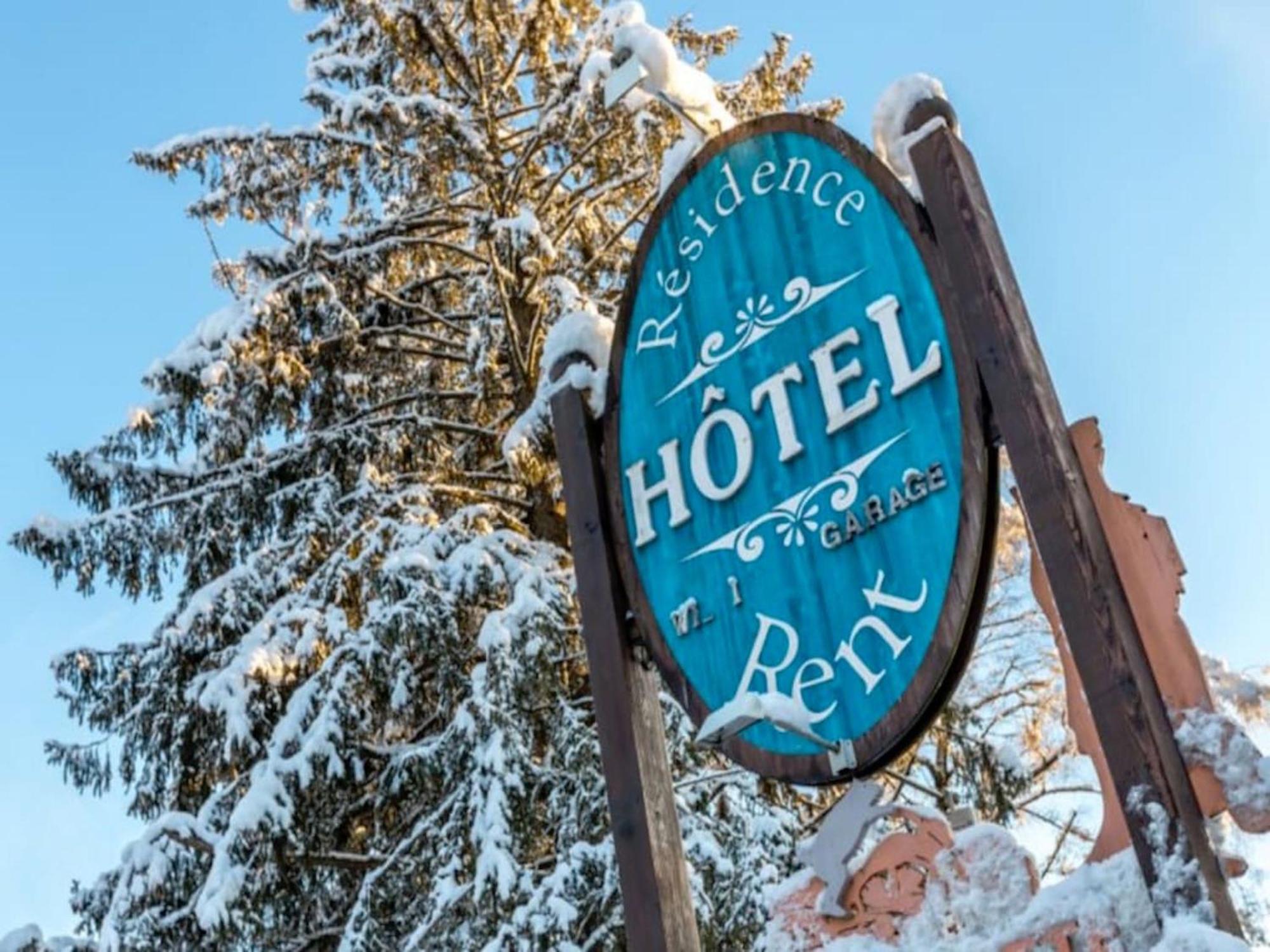 Résidence Hôtel Rent - Megève Centre Exterior foto